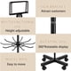 thumbnail image 4 of Expositor Exttlliy de metal giratorio de 6 niveles con ruedas, 4 of 6
