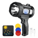 thumbnail image 3 of Foco Recargable Led Con Luz Solar, Linterna Para Caza Y Usb Linterna Negro Luz Blanco, 3 of 3