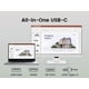thumbnail image 2 of Monitor BenQ GW2486TC Office USB Hub 24" 1080p IPS blanco, 2 of 7