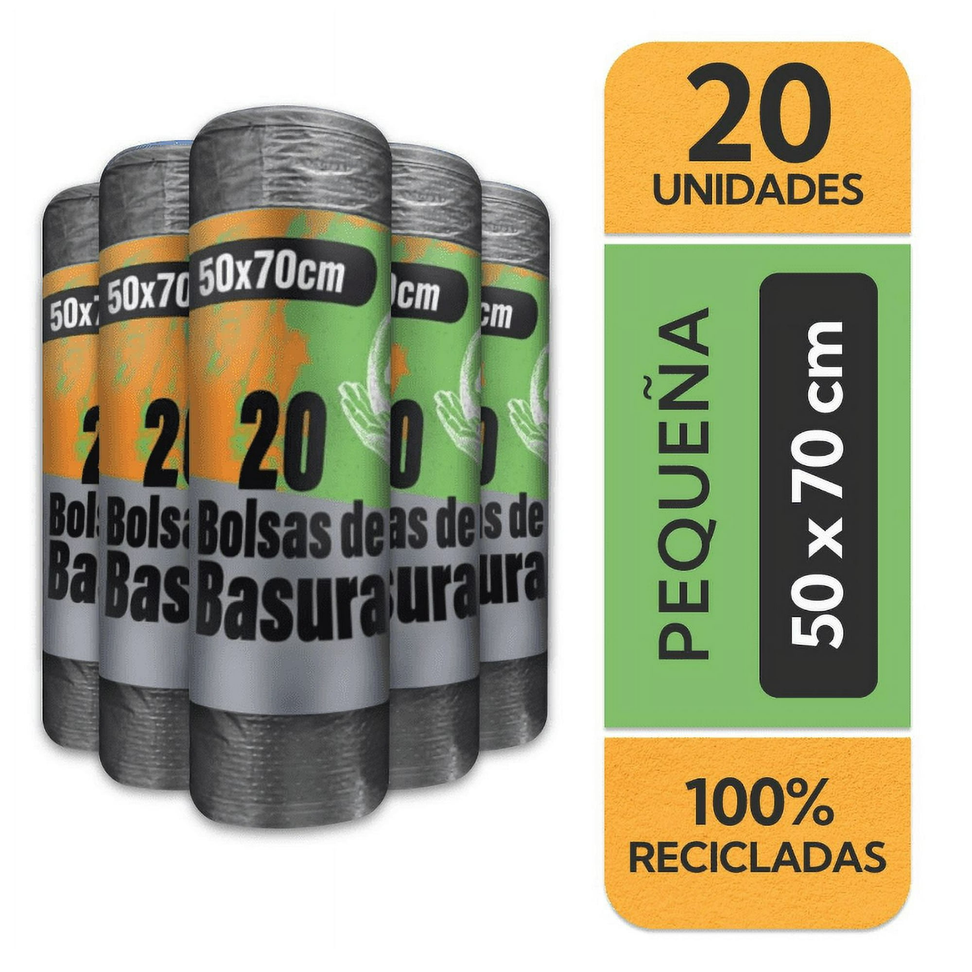 Pro Outdoor - 100 Bolsas De Basura 30 Litros 50x70 Cm