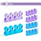 thumbnail image 2 of Separadores de dedos DR JK 2 pares azul y morado, 2 of 8