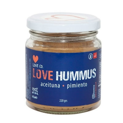 Hummus Con Aceituna Y Pimiento 220 G Love Co