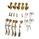 thumbnail image 4 of Kits de Reparación de Válvulas de Escupida de Trompeta con Resortes, Tornillos, Llave de Válvula de Drenaje, Piezas de Repuesto de Trombón, Reparación 1 juego de herramientas de reparación., 4 of 5
