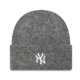 thumbnail image 1 of Beanie New Era Mujer New York Yankees MLB Wide Cuff Beanie Gris, 1 of 2