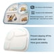 thumbnail image 3 of Conjunto de alimentación para niños 5 piezas, conjunto de vajillas para niños pequeños incluye plato cuenco taza tenedor y cuchara utensilios platos, platos para niños set lavavajillas caja, 3 of 3