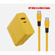 thumbnail image 2 of Cargador de pared rápido USB-C de 200 W máx., bloque de 4 pies, cable tipo C para todos los teléfonos celulares iPad. Cargador de pared rápido USB-C de 200 W máx., bloque de 4 pies, cable tipo C para, 2 of 5