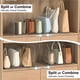 thumbnail image 3 of Organizador de bolsos SortNStore ajustable transparente, paquete de 3, 3 of 7