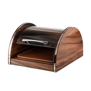 Bothyi - Vitrina Para Pan, Contenedor De Almacenamiento Para Cocina, Despensa, Mesa De Cafetería