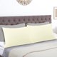 thumbnail image 2 of PiccoCasa Juego de Fundas de Almohada con Cremallera de Microfibra Suave, Juego de 2, Blanco Perla Estándar, 2 of 8