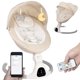 thumbnail image 1 of Baby Swing JFOVMCYG para bebés y niños pequeños con Bluetooth Ivory, 1 of 5