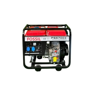 Fossil - Generador Diesel 5Kva Partida Eléctrica Y Ruedas