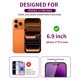 thumbnail image 2 of Protector de Pantalla Ifaeveus para iPhone 17 Pro Max 6.9" Paquete de 3, 2 of 6