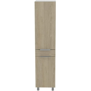 Fmfurniture - Mueble Alacena 2 Puertas 1 Cajon Fm-011C- Café Claro
