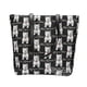 thumbnail image 2 of Bolso de hombro Signare Tapestry Tote en blanco y negro Westie Dog, 2 of 8
