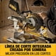 thumbnail image 4 of Sierra Ingleteadora telescópica 20V DEWALT DCS361B, 4 of 7