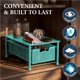 thumbnail image 5 of Organizador de Gabinete Simple Houseware Apilable Turquesa, 5 of 8