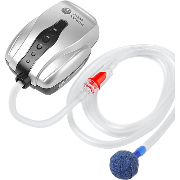 AquaMiracle Aquarium Air Pump Fish Tank Bubbler Aerator, All