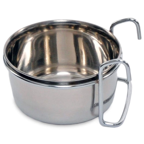 Vaso Para Mascotas Con Colgador Prevue Coop 300 Ml Para Pájaros