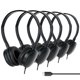 thumbnail image 1 of Audífonos GDBOMA USB‑C con cable, paquete de 10, negro, 1 of 7