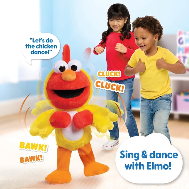 Juguete de peluche Just Play Sesame Street Chicken Dance Elmo