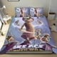 thumbnail image 1 of La Era del Hielo Conjunto de sábanas temático, trío de piezas, cómodo y amigable con la piel, diseño único, regalo de decoración para el hogar para familiares, amigos y fans,135cm *200cm, 1 of 6