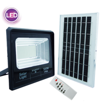 Genérico - Proyector Solar 500W 400 Led 36X32Cm