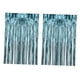 thumbnail image 3 of 2 Uds Cortinas Con Flecos De Papel De Aluminio Brillante Decoración Para Halloween Carnaval Graduación Azul Claro, 3 of 5