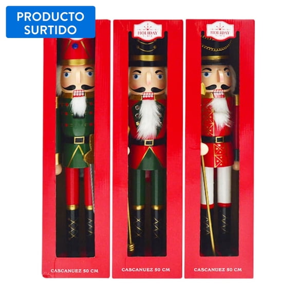 Figura de cascanuez 50 cm roja, producto surtido, 1 un