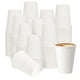 thumbnail image 1 of Vasos de café de papel VPACKDUO, paquete de 300 ml, 350 ml, sin fugas, blancos, 1 of 9