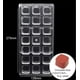 thumbnail image 3 of Pack X2 Moldes Chocolate Moldes De Chocolate Cuadrado Gris, 3 of 5