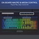 thumbnail image 3 of Teclado Redragon K525 RGB con cable, membrana, 104 teclas, 3 of 9