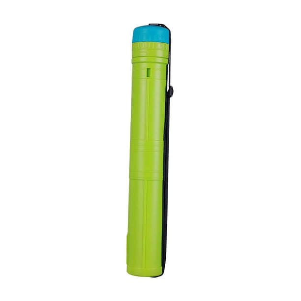 Tubo Expandible Para Carteles Tubo De Transporte Redondo Con Correa Expandible De 17” A 29” Verde