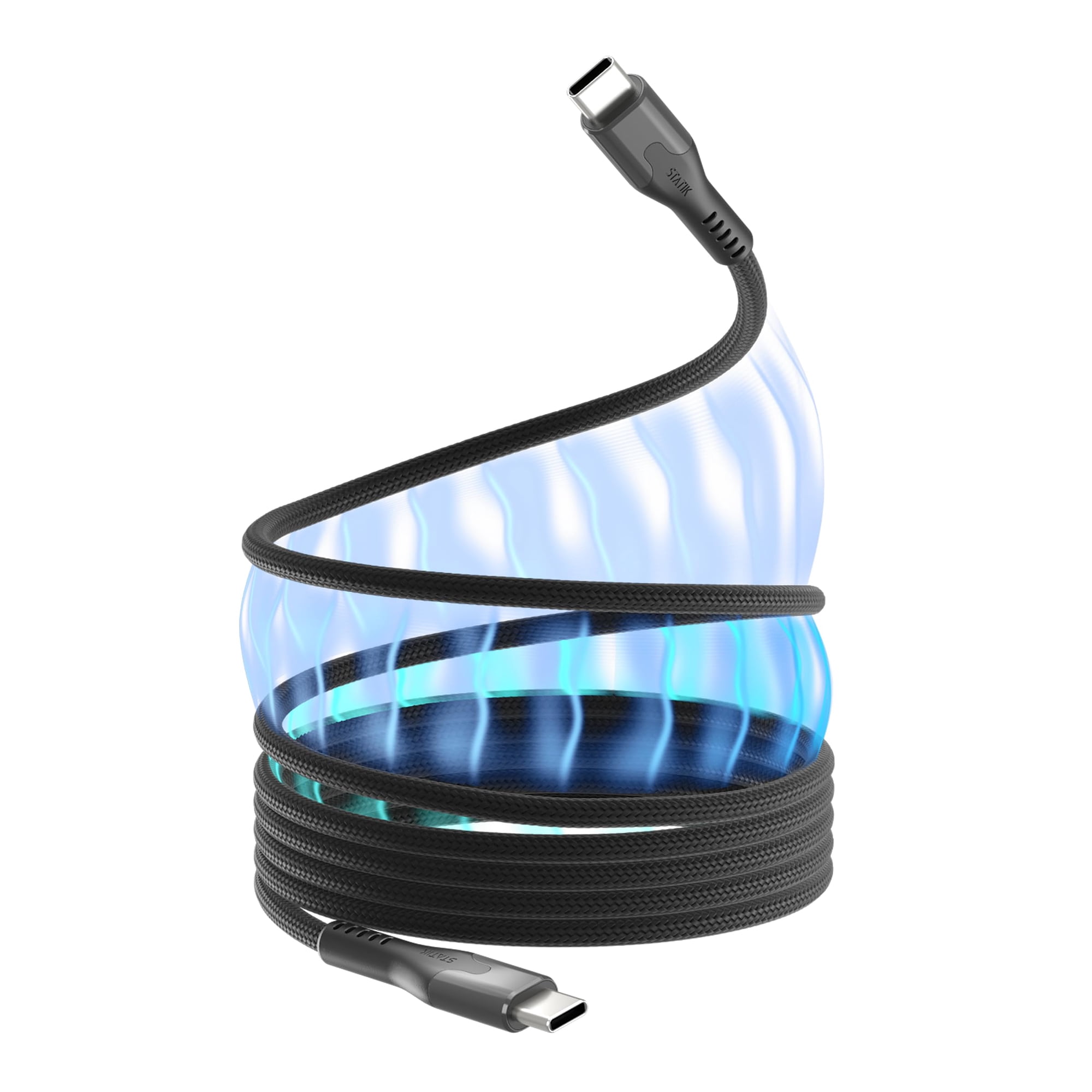 Cable De Carga Statik Magstack Pro Usb C A Usb C De 100 W, 1 M