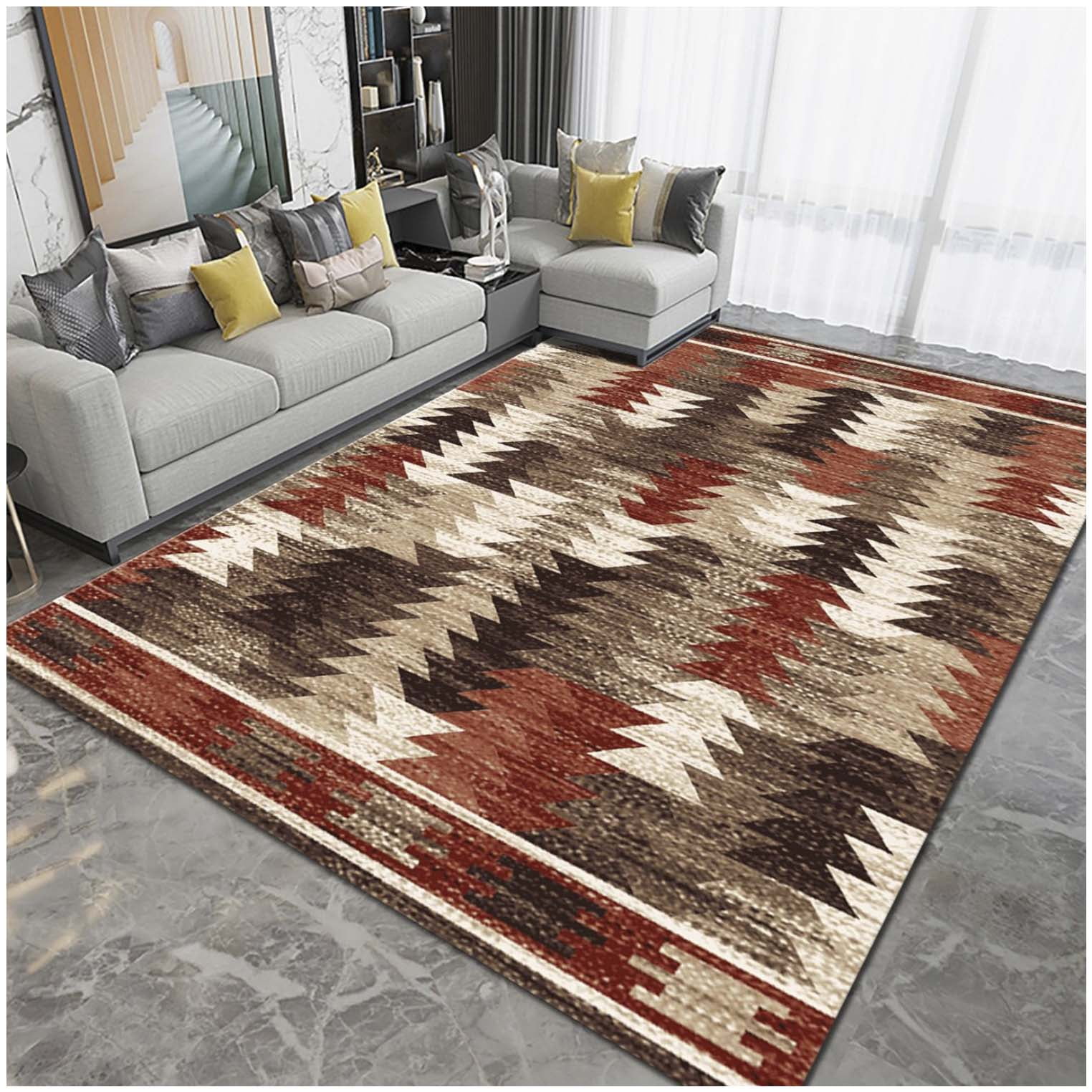 Genérico - Alfombras Lisas Con Diseños Efecto 3d 200x240 Cm Md06