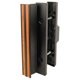 thumbnail image 1 of Tirador corredizo para puerta de patio PRIME-LINE C 1058, 10 cm, negro, 1 of 2