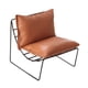 thumbnail image 3 of Mini Silla De Casa De Muñecas 1/6 Modelo Sillón De Aleación Para Niños Juego De Simulación Marrón Claro, 3 of 4