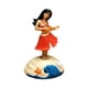 thumbnail image 2 of Muñeca hawaiana para salpicadero de niña, adorno agitador con ukelele, muñeca interior de coche para niña bailarina hawaiana para el hogar y el coche , Rojo, 2 of 5