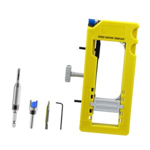 Bothyi - Plantilla Para Bisagras De Puerta Estable Y Fácil De Usar Para Kit De Instalación De Bisagras De 3"" A 5"" De Longitud