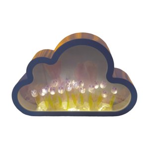 Ioensy - Lámpara De Noche Con Interruptor Táctil De Luz Nocturna Para Dormitorio Oficina Restaurante Púrpura