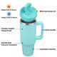thumbnail image 2 of Vaso térmico BJPKPK de acero inoxidable aislado de 1,2 L, 2 of 6