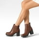 thumbnail image 2 of Botin Marron Casual Mujer Weide ZS37, 2 of 9