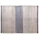 thumbnail image 1 of Alfombraombra Yute Durried Rayado Negro, 1 of 1