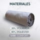 thumbnail image 4 of Toalla XL De Microfibra Suede Gris, 4 of 6