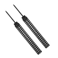 Magideal - Estante De Exhibición De Plantas, Soporte De Plantas, De Eneldo Verde Monstera De Extensión, Estacas De Plantas En Maceta De Palma De Ayuda Negro