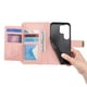 thumbnail image 2 of Funda tipo cartera de piel sintética FOXDOCK para Samsung Galaxy S26 Ultra – Resistente a golpes y a las interferencias RFID – Correa de mano larga rosa, 2 of 6