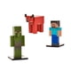 thumbnail image 1 of Set 3 Figuras 6 Cms Toppeez Minecraft - Steve, 1 of 5