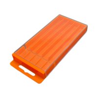 Magideal - Caja De Almacenamiento De Broca De Perforación, Portabebería Del Contenedor De Contenedores De Brote De Perforación Organizador De Caja Vacía Para Cam 17.4Cmx8.6Cmx1.99Cm