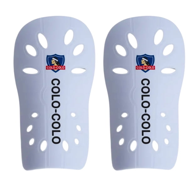 Canilleras Colo Colo Nino Juvenil Futbol Olymphus