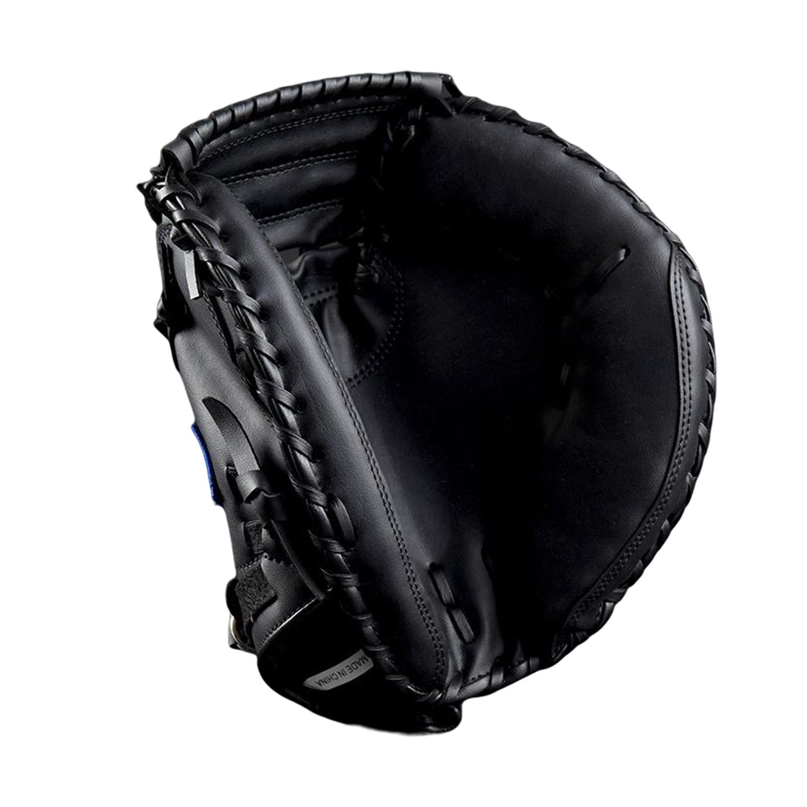 Magideal - Guante De De Béisbol, Flexibilidad Pu Cuero 12.5 "guantes De Bateo De Guante De Béisbol Y Softball Para Principiantes Jugar Entrenamiento , Negro