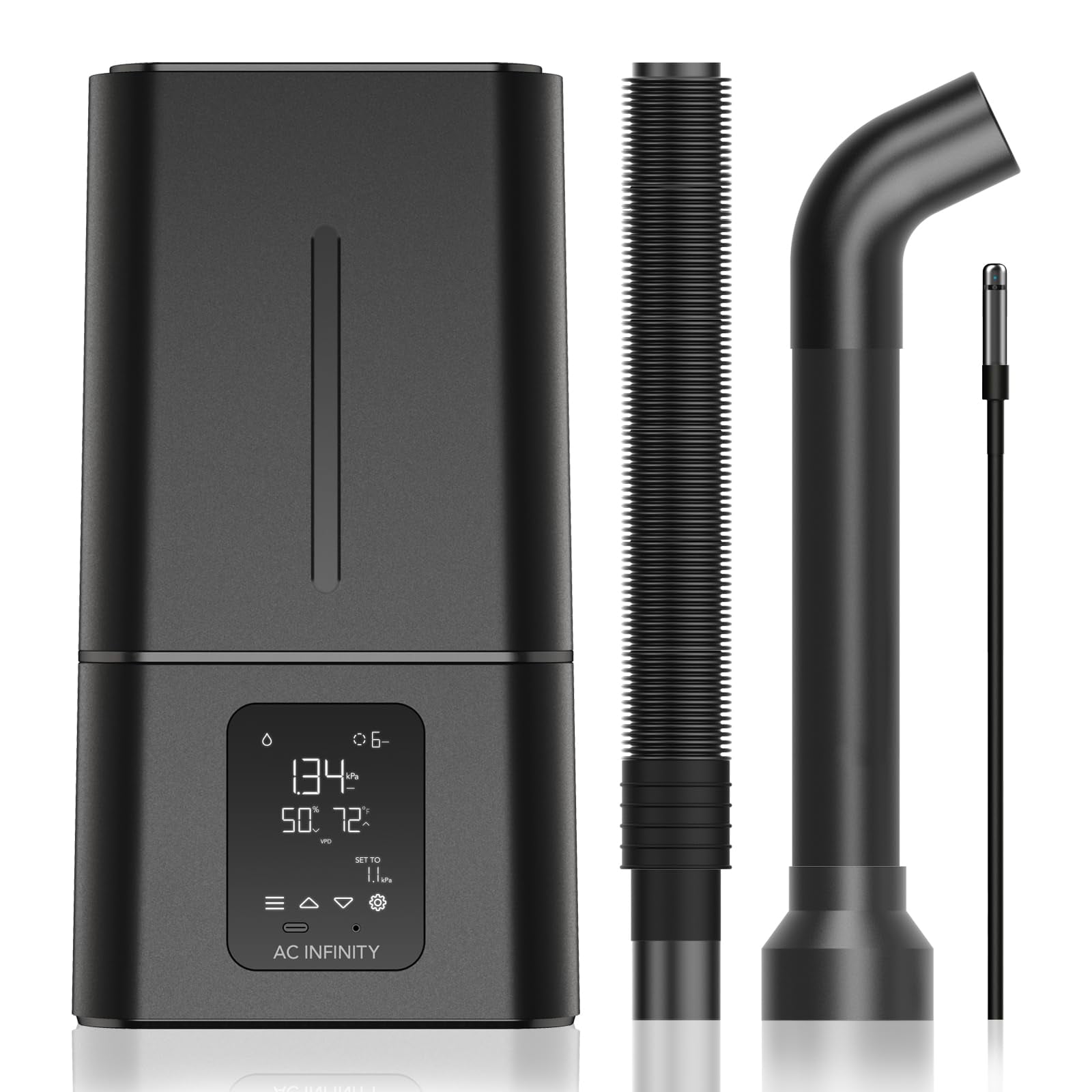 Humidificador Para Plantas Ac Infinity Cloudforge T7 15l Con Controles Vpd